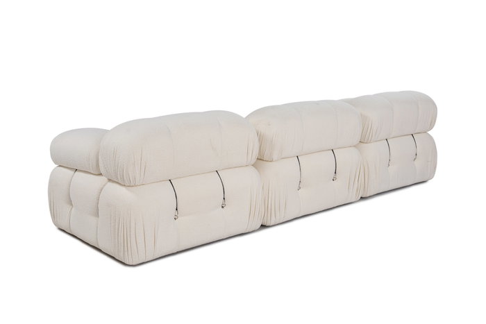 Atelier Del Sofa Bubble 3 Seater Bouclette Blanco